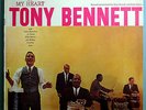 TONY BENNETT,ART BLAKEY+AL COHN BEAT OF MY HEART RARE ORIG'57 WHITE LBL PROMO LP