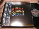 Al Di Meola, John McLaughlin & Paco De Lucia JAPAN MASTER SOUND LP w/OBI