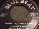 STRANGER & PATSY-WHEN I CALL YOUR NAME BB171 1963