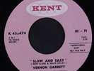 VERNON GARRETT: Slow And Easy / Running Out 45 (dj) Soul