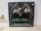 OVERKILL  Christmas on speed  LP EX=/EX+  UK