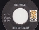 NORTHERN  SOUL 45 RPM - EARL WRIGHT ON VIRGO RECORDS