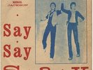 PAUL MC CARTNEY & MICHAEL JACKSON SAY SAY SAY RARE MADAGASCAR 45 PS 7