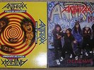 Anthrax ?– State Of Euphoria 1988 LP Vinyl Record FREE SHIP + I'm The Man 12