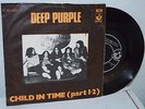 DEEP PURPLE - Child in Time -  Danish PS 45 7'' vinyl