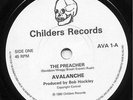 NWOBHM : AVALANCHE - THE PREACHER / MEAN LADY ON CHILDERS RECORDS : VERY RARE
