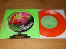 X-RAY SPEX - THE DAY THE WORLD DAYGLO -ORANGE WAX  (CLASH,SEX PISTOLS, REZILLOS)