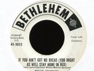 BILLY HAMLIN If You Ain't Got no Bread on Bethlehem Promo New Breed R&B 45 Hear