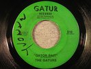 THE GATURS 45 Gator Bait/Wasted GATUR rare Nola funk
