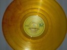 PINK FLOYD DARK SIDE OF THE MOON, TRANSPARENT GOLD YELLOW COLORED MARBLED VINYL