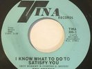 ROY ROBERT I Know What To Do To Satisfy You 45 Tina northern soul hear