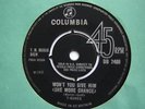 EX+ UK COLUMBIA 45 - T-BONES - WON'T YOU GIVE HIM (ONE MORE CHANCE) / HAMISH