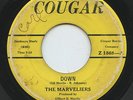 HEAR - Rare Doo Wop 45 - The Marveliers - Down - Cougar # Z1868