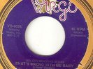 THE TOYS Whats Wrong With Me Baby VIRGO INVITATIONS  NORTHERN SOUL 45