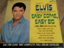 Elvis easy come easy go ep promo and regular records