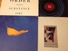 NEW ORDER RECORD LP TRUE FAITH,SUBSTANCE,1981-FEP 313-1982,BLUE MONDAY ROCK EX