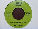 Inell Young - What Do You See In Her - Libra Records - Funk 45