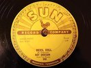 ROY ORBISON Devil Doll / Sweet And Easy To Love SUN 78 RPM Memphis