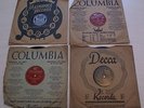 Vintage 78 Records - 1940's  Harry the Hipster Gibson, Frankie Carle, Ted Daffan