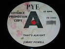 JIMMY POWELL : That's alright - Original 1964 DEMO 7