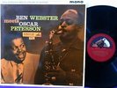 BEN WEBSTER Meets OSCAR PETERSON LP HMV CLP 1412 Orig UK MONO 1st   NrMINT