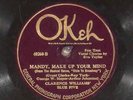 78 RPM -- Clarence Williams' Blue Five (Louis Armstrong), Okeh 40260, E-V+ Jazz