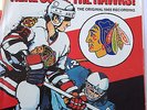 HERE COME THE HAWKS 45 record Dick Marx Orchestra CHICAGO BLACK NHL HOCKEY RARE