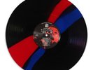 The Bloodstained Shadow Solamente Nero Death Waltz Mondo LP Dual Stripe In Hand