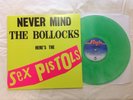 Sex Pistols - Never Mind The Bollocks - Coloured Green Translucent Marble Effect