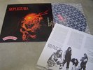 SEPULTURA(KOREA VINYL LP)BENEATH THE REMAINS 1990 w/INSERT EX roadrunner/thrash