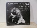 LAURA BETTI  Kurt Weill 1933-1950  LP EX-/M- ITA SECONDA EDIZIONE A BUSTA CHIUSA