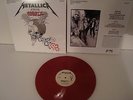 METALLICA HONESTY... DAMAGE INC. TOUR 1986 JAPAN LP RED VINYL OZZY IRON MAIDEN