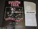 POISON IDEA Pajama Party LP UK TEST PRESS+POSTER 1992 Punk KBD Motorhead DAMNED