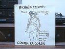 MICHAEL COSMIC PEACE IN THE WORLD LP COSMIC RECORDS  PRIVATE FREE JAZZ