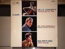 Elgar Cello Concerto Du Pre Sea Pictires Kanet Baker EMI ASD655 S/C 1st NM