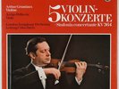 ARTHUR GRUMIAUX MOZART 5 VIOLIN CONCERTOS PHILIPS ED.1 3 LP STEREO 6747308 NM