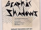 GRAPHIC SHADOWS EP (Explicit 001)1981 Power Pop Punk Mod KBD 45 PS Insert LISTEN