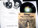 BEATLES McCARTNEY WINGS PROMO SINGLE ESPAÑA SPAIN JAMES BOND FILM SOUNTRACK RARE