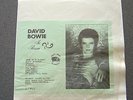 RARE, DAVID BOWIE IN PERSON, 1972 LIVE BOOTLEG VINYL LP. WHITE LABEL TEST PRESS