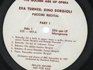 Eva Turner Dino Borgioli, Puccini Recital Microgroove Vinyl LP
