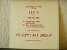 FOLLOW THAT DREAM DJ PREVUE SLEEVE - ELVIS USA TEMPORARY SLEEVE ONLY