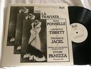 VERDI La Traviata ROSA PONSELLE Lawrence Tibbett Frederick Jagel Panizza 2 LP