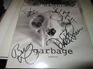 2 x Garbage 7'' Signed Records - Big Bright World + Control - Shirley Manson