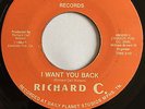 RICHARD C , I WANT YOU BACK, V RARE MODERN SOUL 45