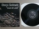 Black Sabbath Live At Last LP UK Pressing