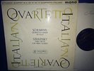 33CX 1722 *BLUE/GOLD* QUARTETTO ITALIANO* STRAVINSKY 3 PIECES & SCHUMANN QT.