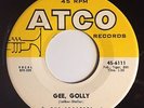 The Coasters GEE, GOLLY / DANCE 1958 Rhythm & Blues Rock & Roll 45 ATCO 6111 E