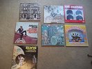 7 Stero Album Records  LP - 3 Beatles - Johnny Cash - Zeplin - WoodStock  Elvis