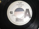 THE DOORS, Break on Trough, GER ORG. Hitton 300068 DEMO, No PS, RARE ROCK 7inch
