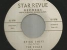 ROCKABILLY SURF INSTROS--DUALS- STICK SHIFT - FIRST LABEL -HEAR on STAR REVUE